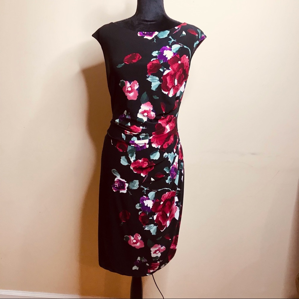 Lauren Ralph Lauren Floral Jersey Dress